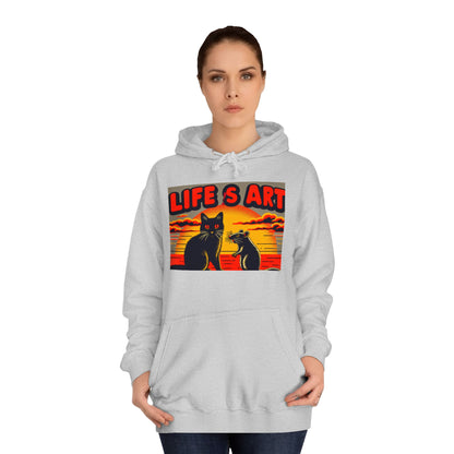 Stylish College Hoodie | Customizable Comfort for Everyone