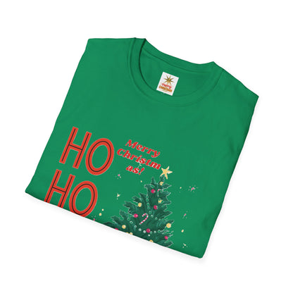 "Festive Christmas Unisex Softstyle T-Shirt | Exclusive Artify Design Holiday Apparel"