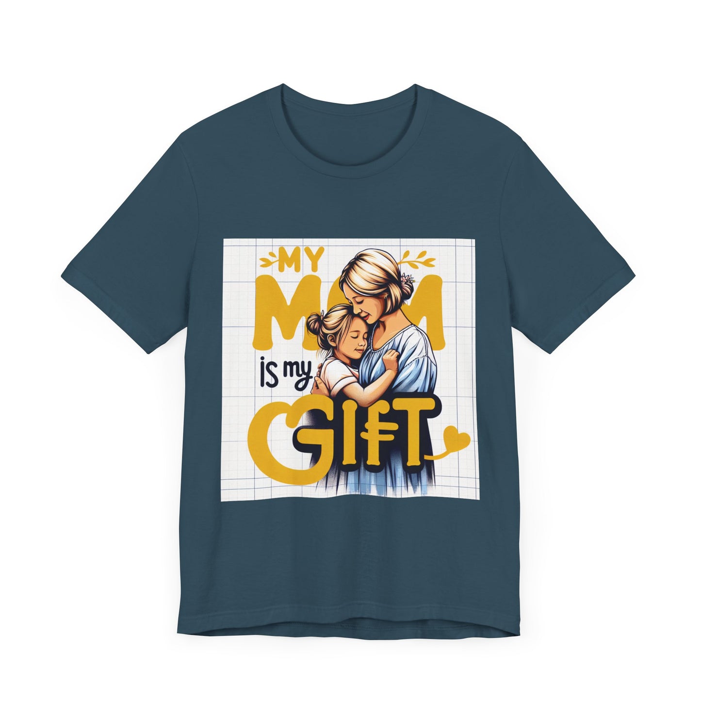 Graphic Jersey T-Shirt | My Mom is My Gift | Thank You God