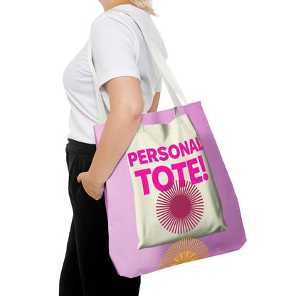 Personal Tote Bag - Vibrant & Fun Large Carry-All for Everyday Use