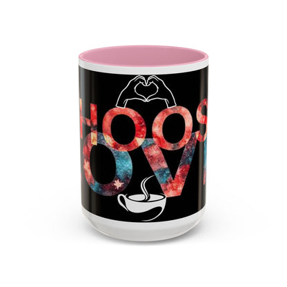 Choose Love Colorful Mug - 11oz & 15oz - Perfect Gift for Tea/Coffee Lovers