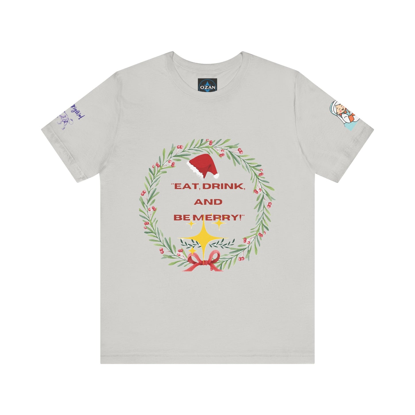 Merry Christmas Unisex Tee | Unique Graphic for Holiday by Artify Wear,  OZAN Digital