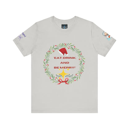 Merry Christmas Unisex Tee | Unique Graphic for Holiday by Artify Wear,  OZAN Digital