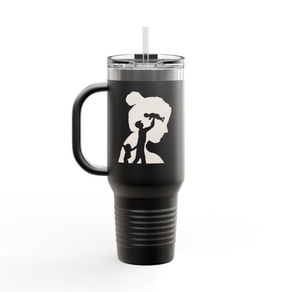 Quality Insulated Travel Mug | Unique Tumbler with Excellent Handle