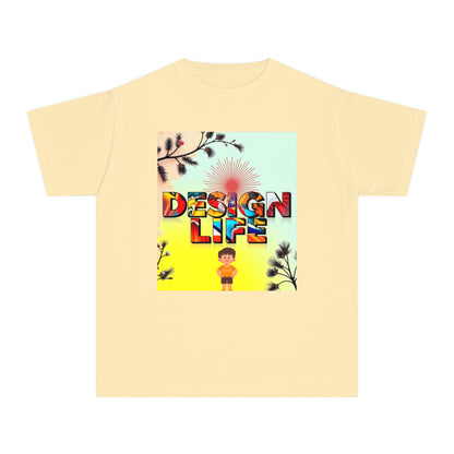 Youth Midweight Tee | Colorful Graphic Design