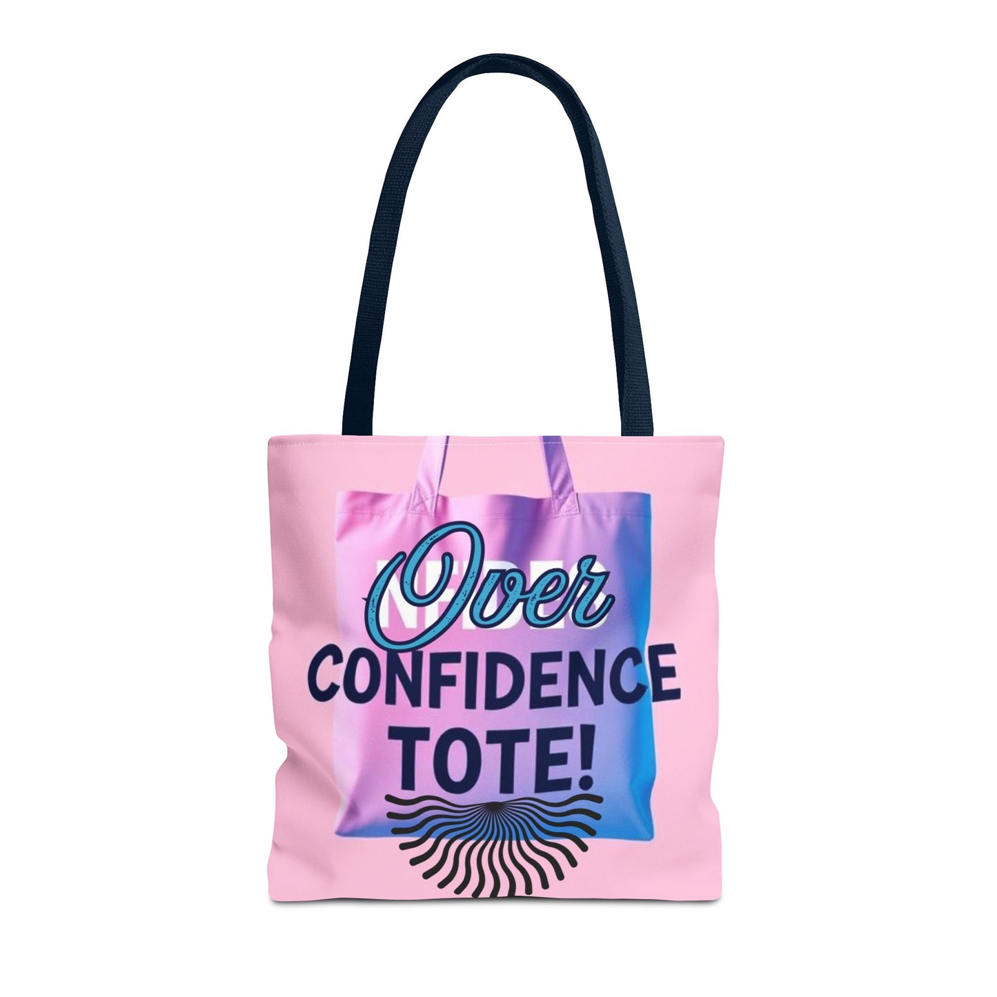 Over Confidence Tote Bag - Stylish & Fun Carryall for Self-Expression