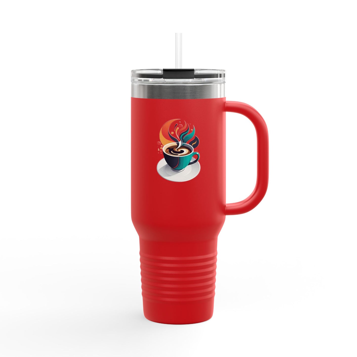 Quality Insulated Travel Mug | Unique Tumbler with Excellent Handle