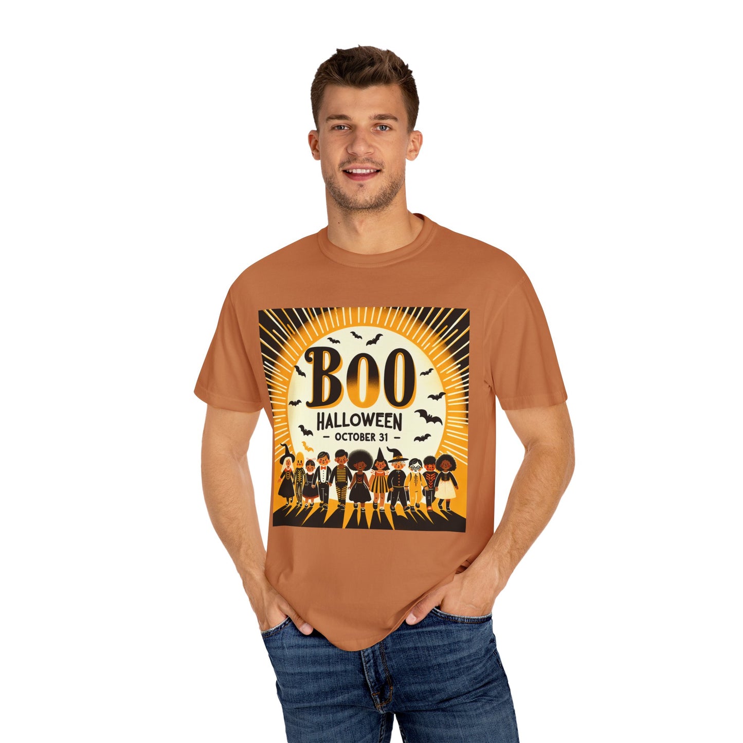 HALLOWEEN T-shirt - Unisex Garment-Dyed T-shirt