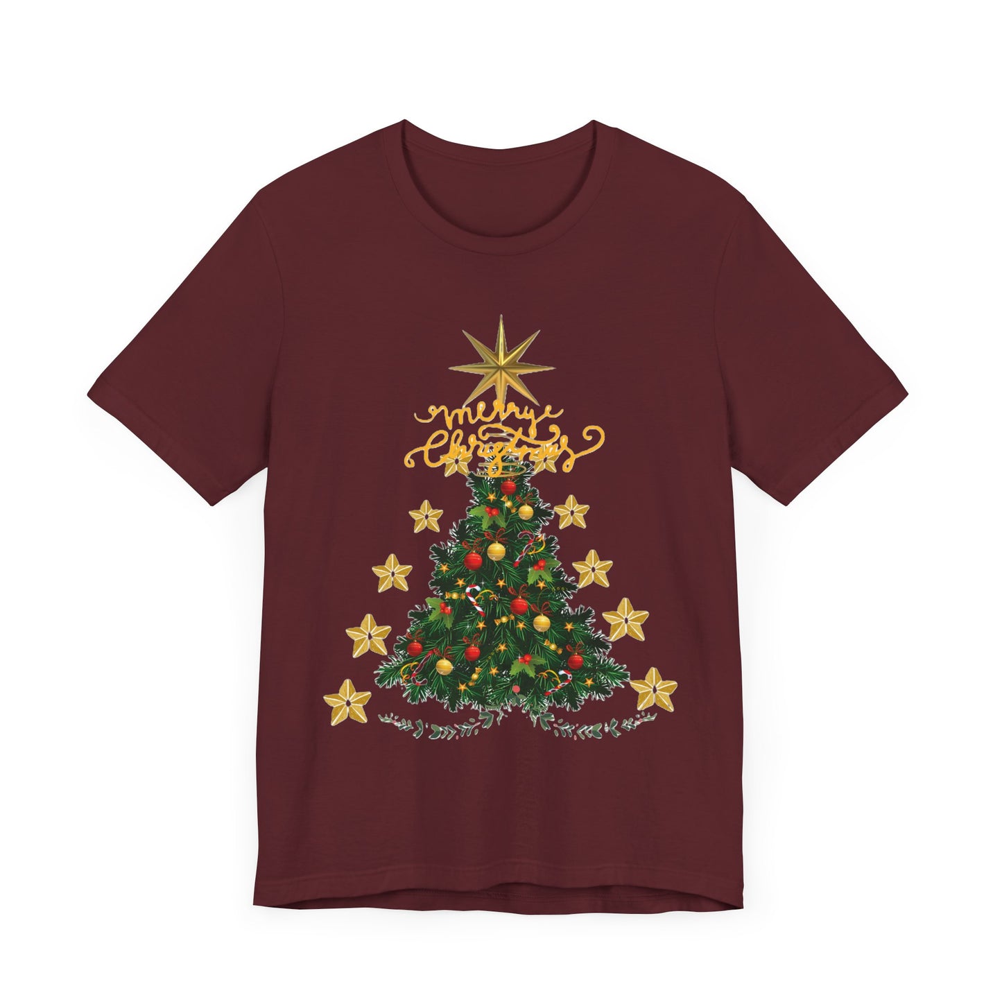 Christmas Tree designed Comfortable and Classic Tee