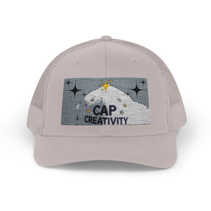 Snapback Trucker Hat - Stylish & Inspirational Gear | Graphic Design Creative Cap