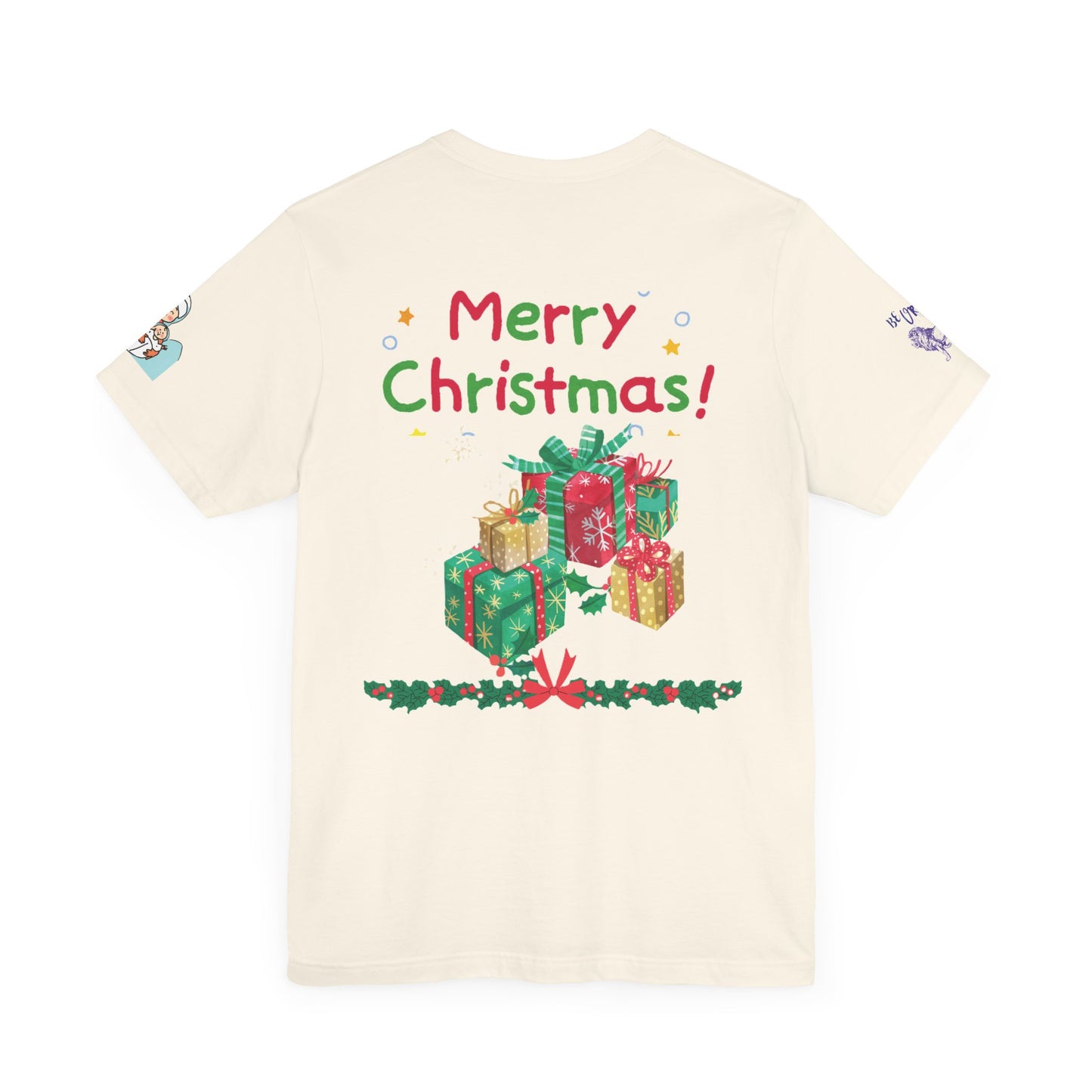 Merry Christmas Unisex Tee | Unique Graphic for Holiday by Artify Wear,  OZAN Digital