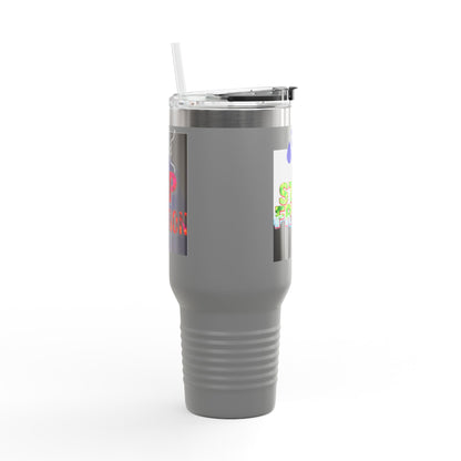 Insulated Travel Mug - Stay Fresh Design, 40oz Perfect for On-the-Go Hydration