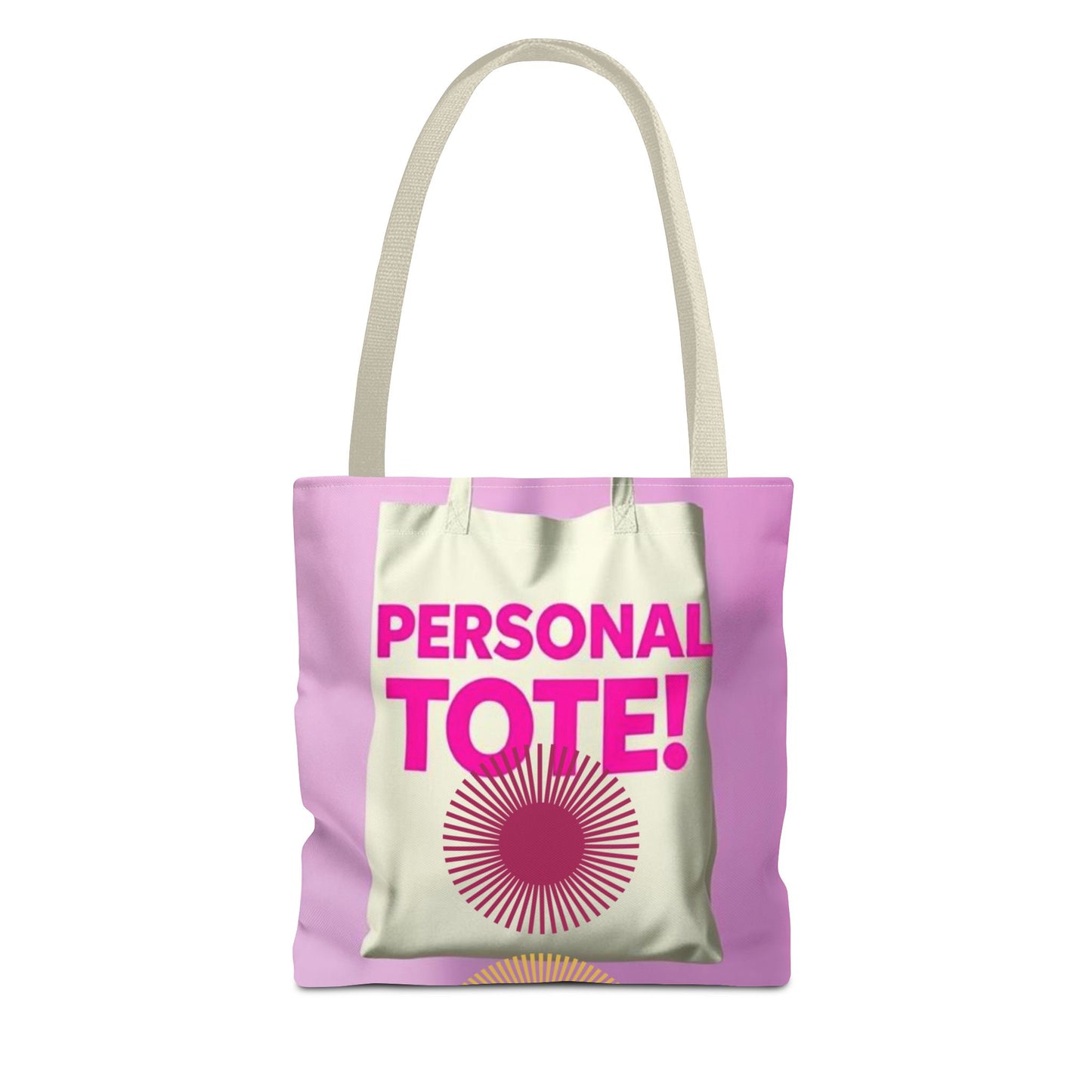 Personal Tote Bag - Vibrant & Fun Large Carry-All for Everyday Use