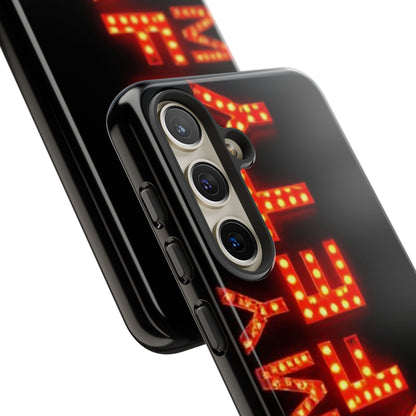 Vibrant Phone Case: 'MY SAFETY' Design for Protection and Style