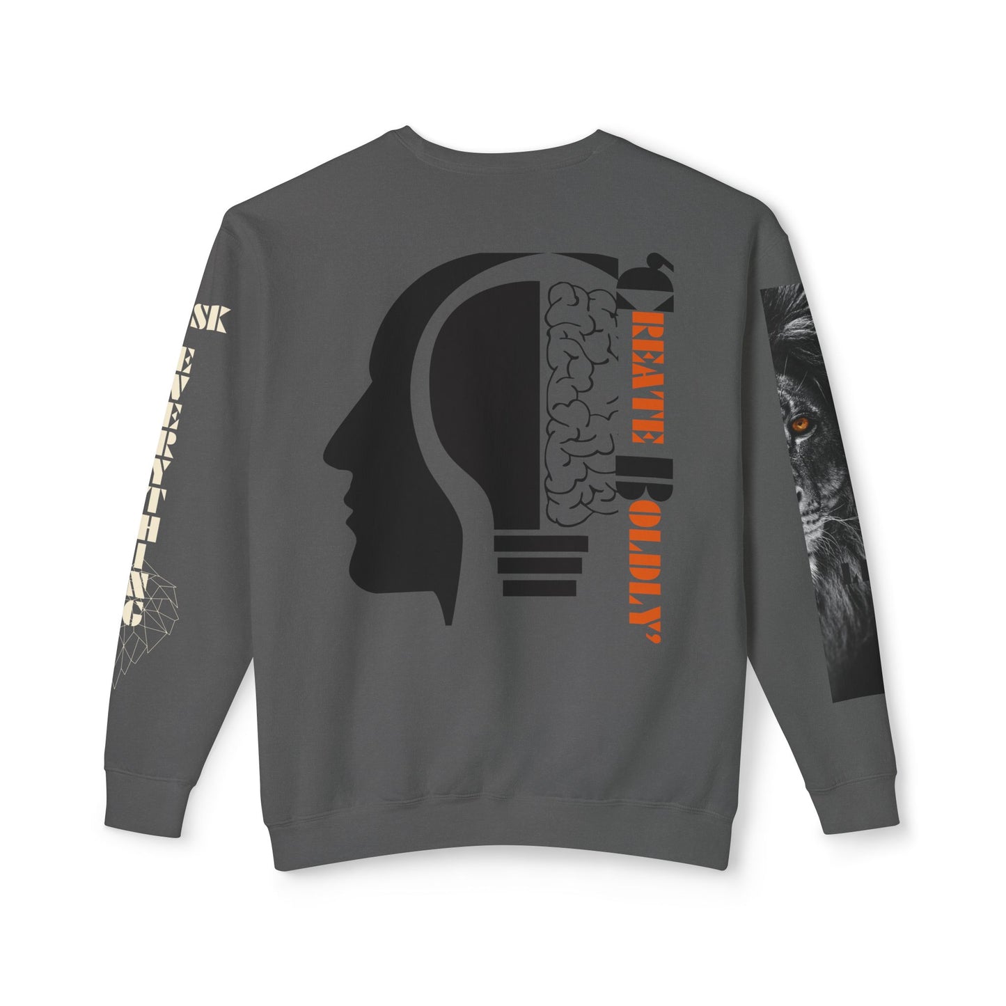 Unisex Lightweight Crewneck Sweatshirt | Graphic Design Comfortable for Everyone