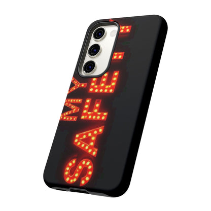 Vibrant Phone Case: 'MY SAFETY' Design for Protection and Style