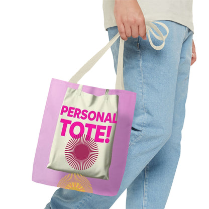 Personal Tote Bag - Vibrant & Fun Large Carry-All for Everyday Use