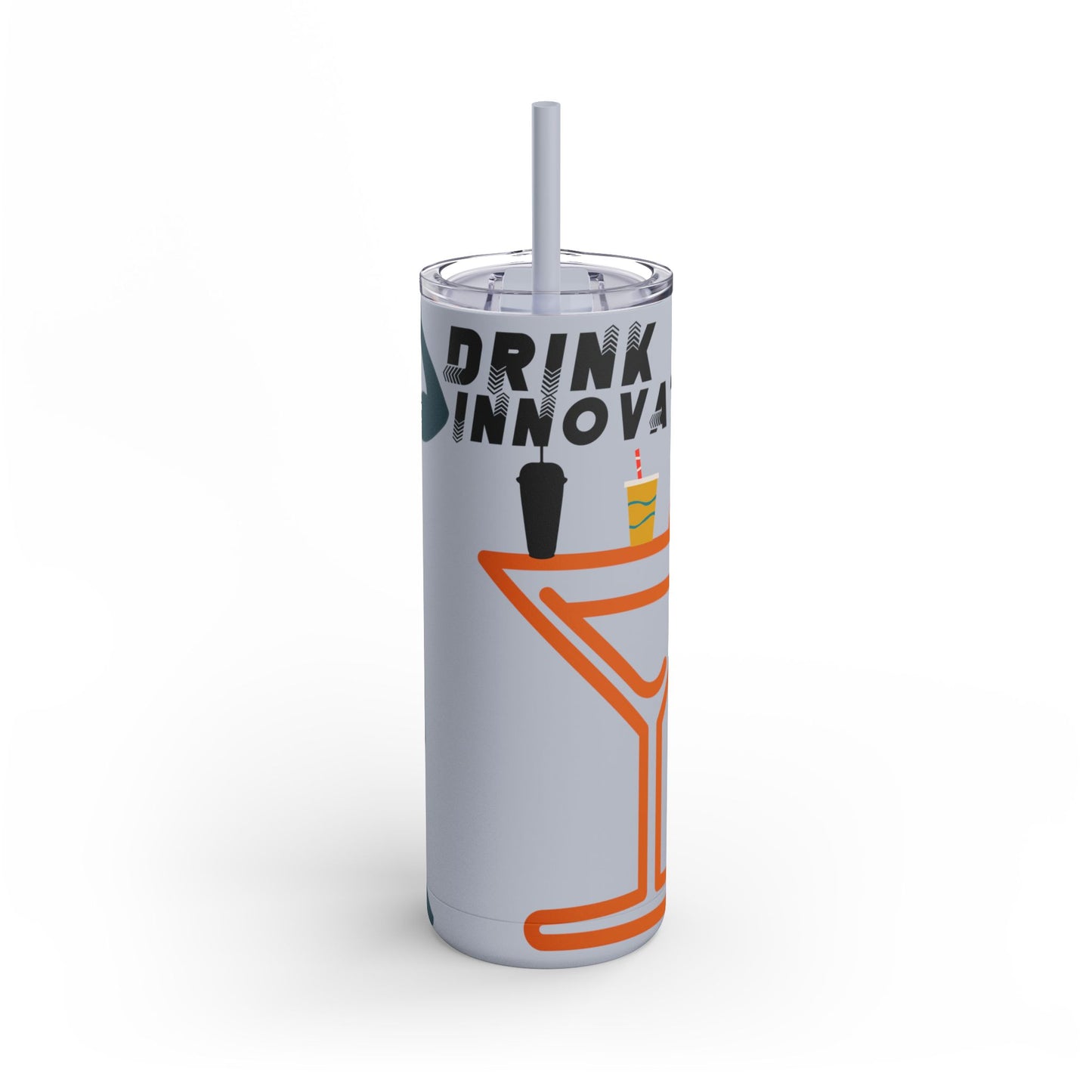 Insulated travel tumbler with a smooth, ergonomic shape and a sturdy, easy-grip body