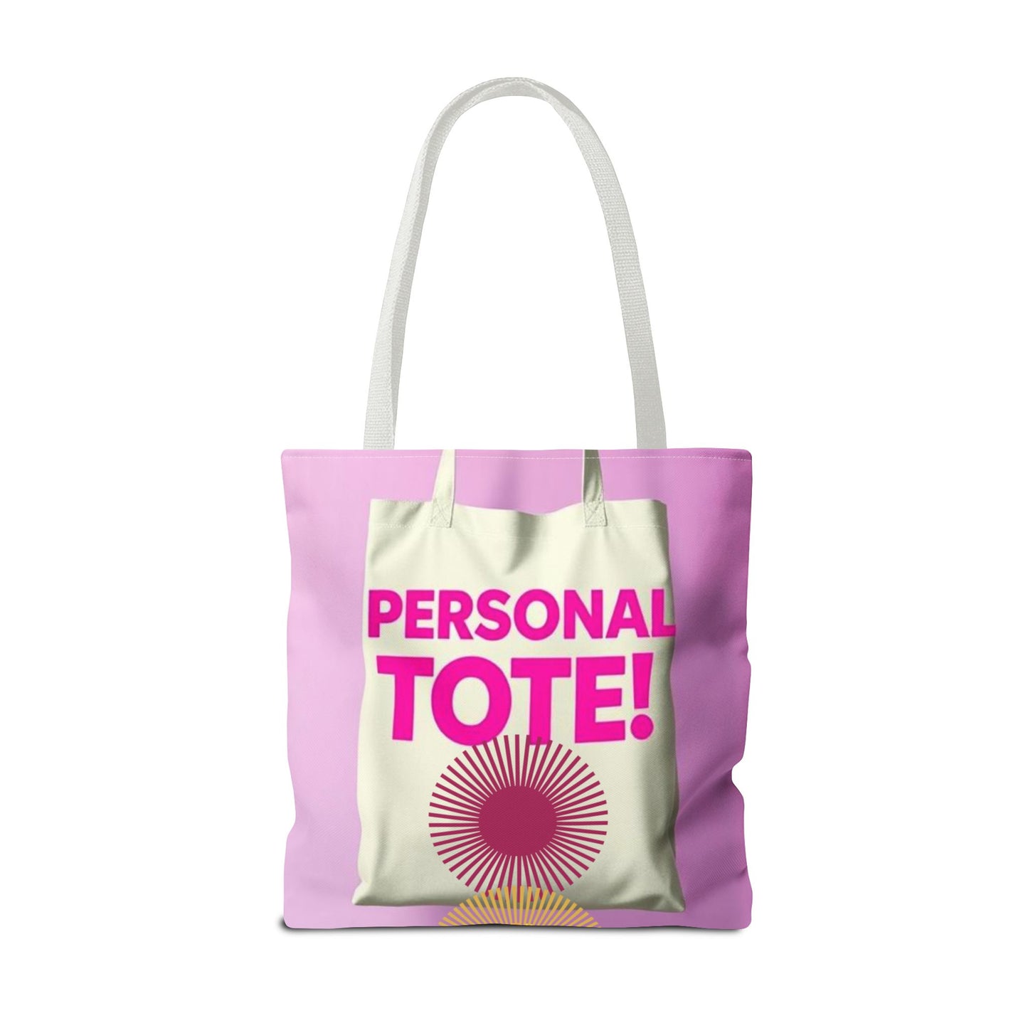 Personal Tote Bag - Vibrant & Fun Large Carry-All for Everyday Use