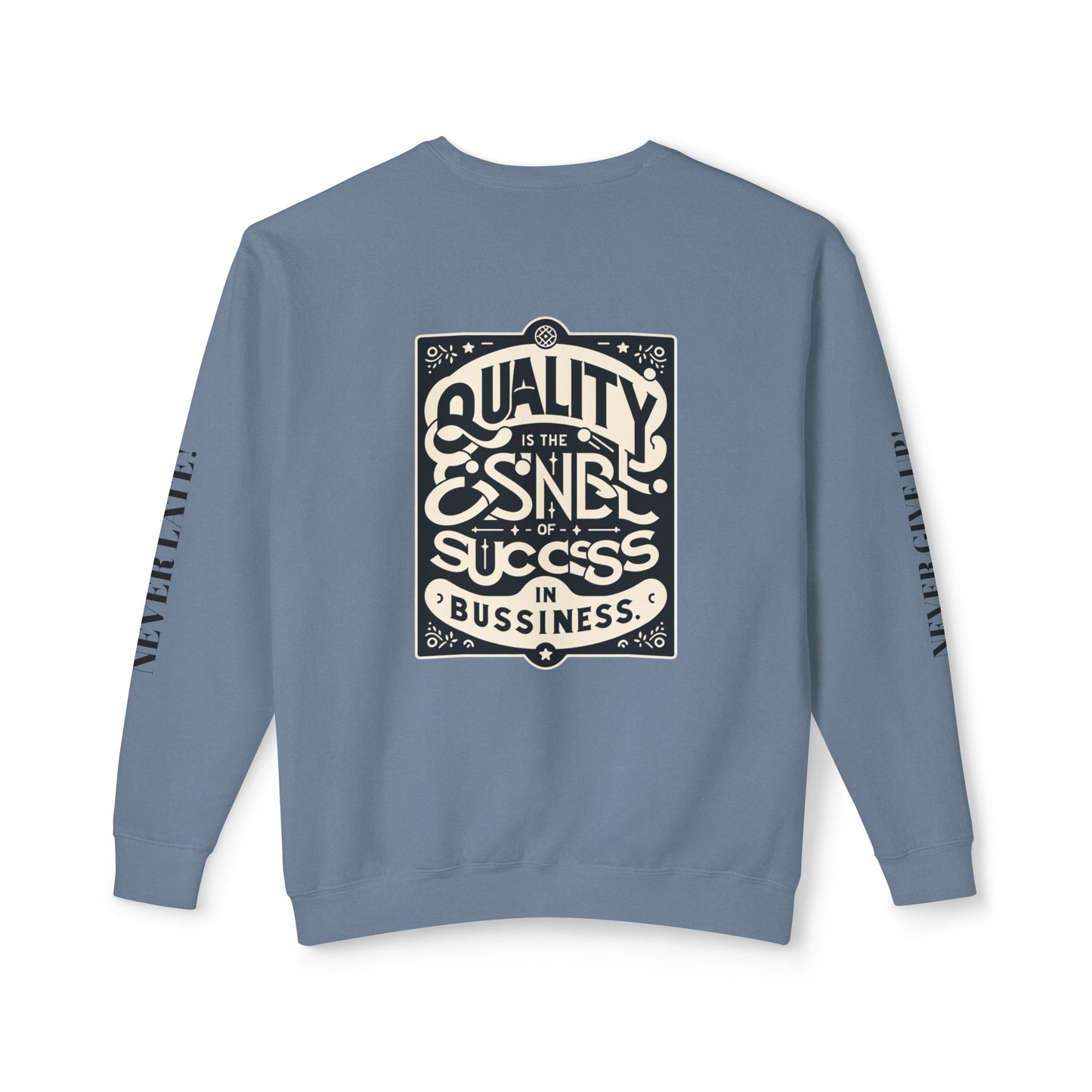 Super Shirt: Unisex Lightweight Crewneck Sweatshirt