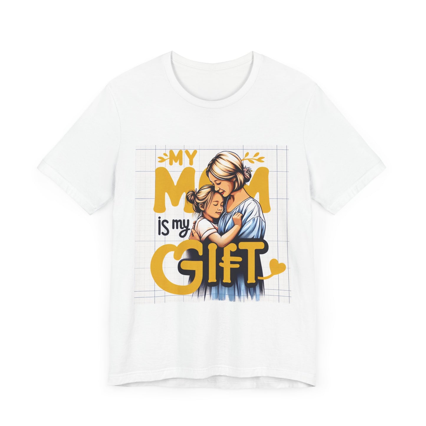 Graphic Jersey T-Shirt | My Mom is My Gift | Thank You God