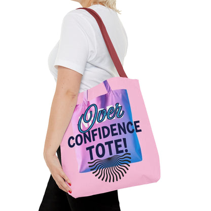 Over Confidence Tote Bag - Stylish & Fun Carryall for Self-Expression