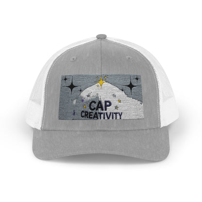 Snapback Trucker Hat - Stylish & Inspirational Gear | Graphic Design Creative Cap