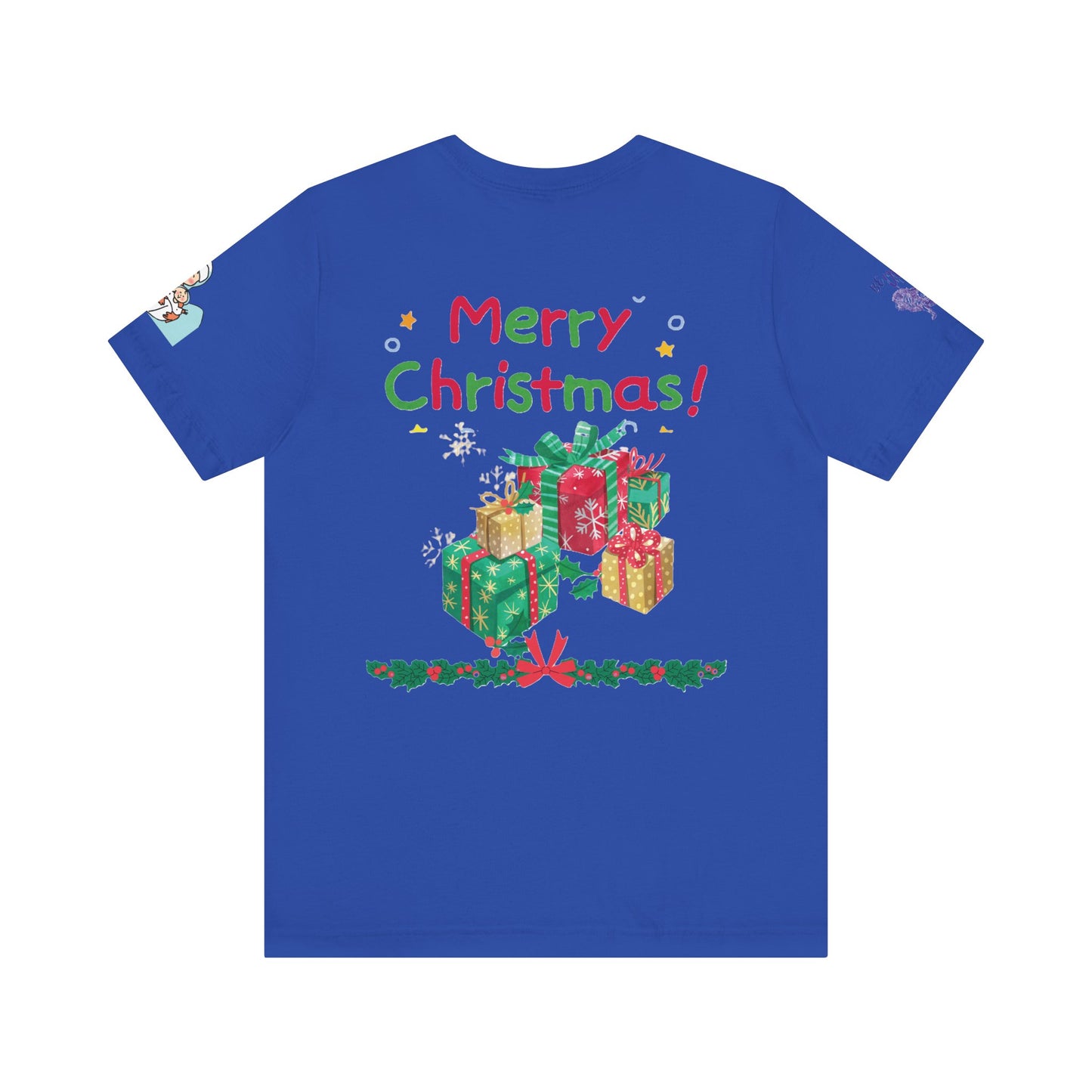 Merry Christmas Unisex Tee | Unique Graphic for Holiday by Artify Wear,  OZAN Digital