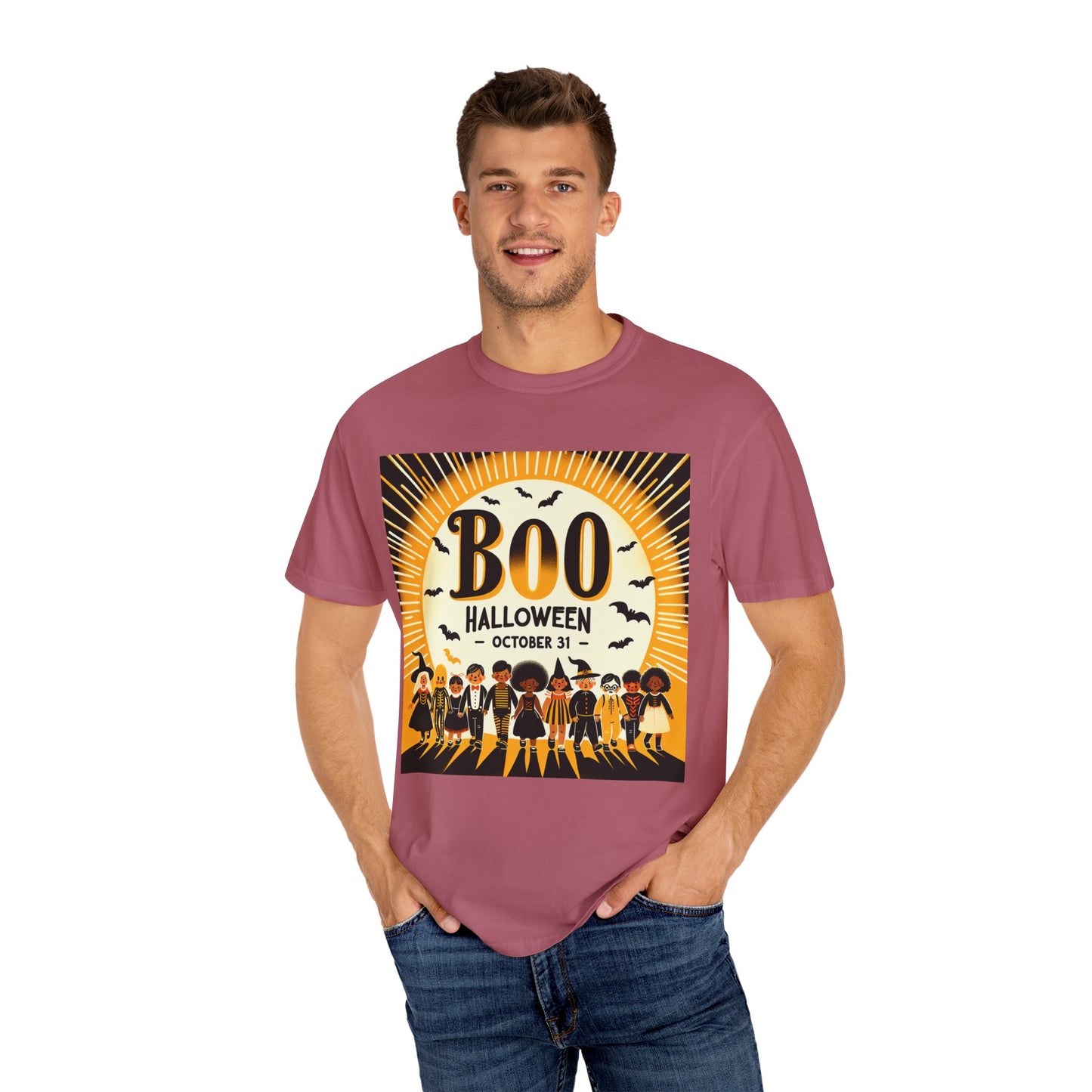 HALLOWEEN T-shirt - Unisex Garment-Dyed T-shirt