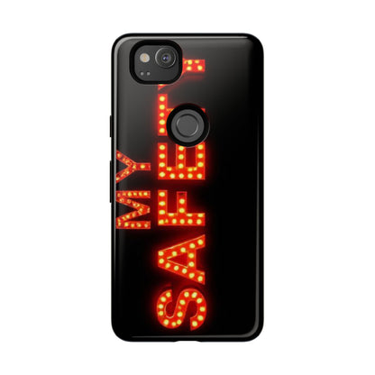 Vibrant Phone Case: 'MY SAFETY' Design for Protection and Style