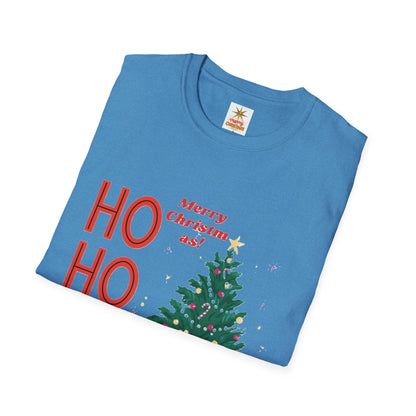 "Festive Christmas Unisex Softstyle T-Shirt | Exclusive Artify Design Holiday Apparel"