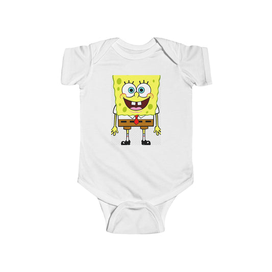 White soft baby bodysuit made from 100% combed ringspun cotton for ultimate comfort and durability.