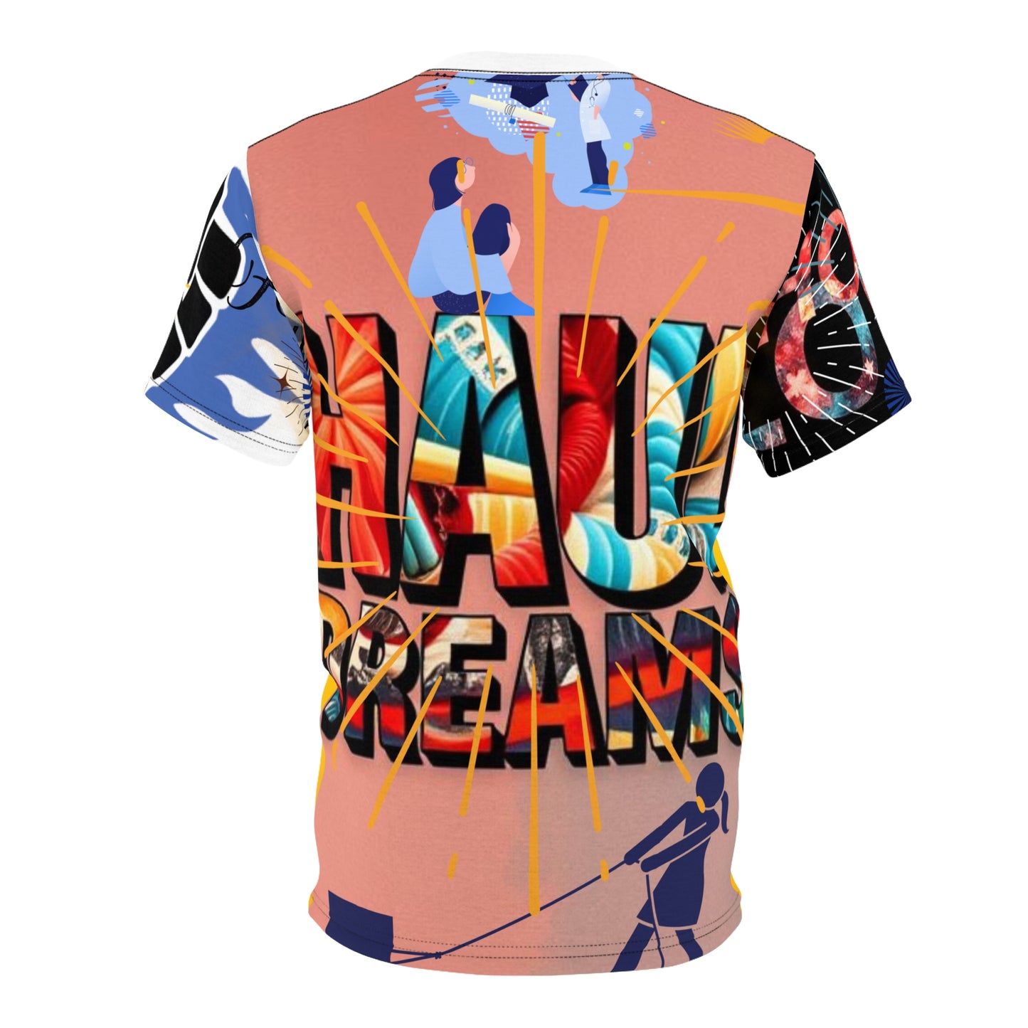 Unisex Cut & Sew Tee - 'MY STYLE' Graphic | Bold & Colorful Fashion Statement for Trendsetters