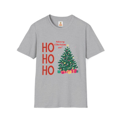 "Festive Christmas Unisex Softstyle T-Shirt | Exclusive Artify Design Holiday Apparel"