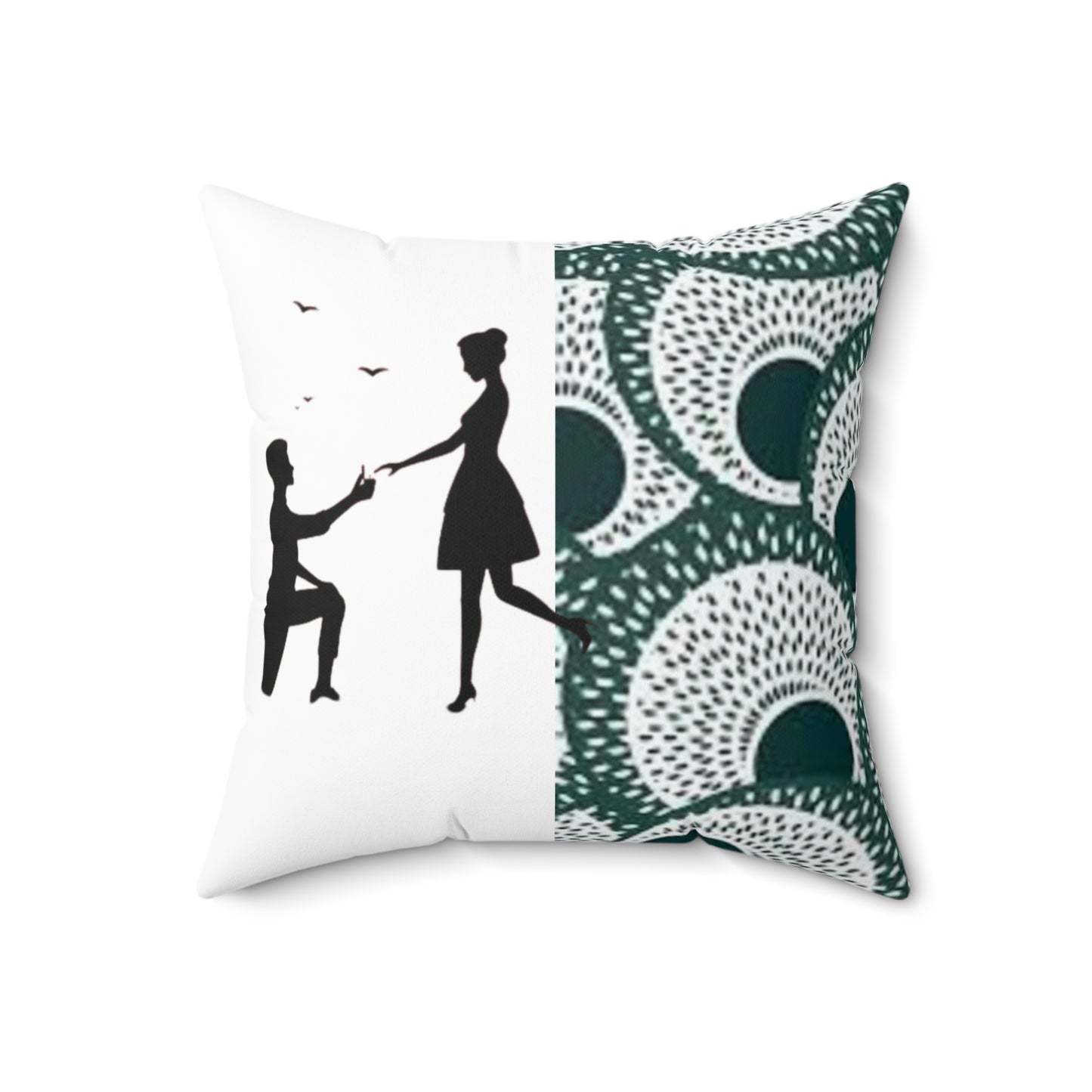 Funny Pillow: Spun Polyester Square Pillow