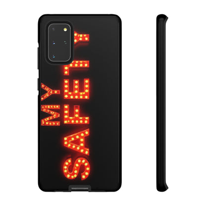 Vibrant Phone Case: 'MY SAFETY' Design for Protection and Style