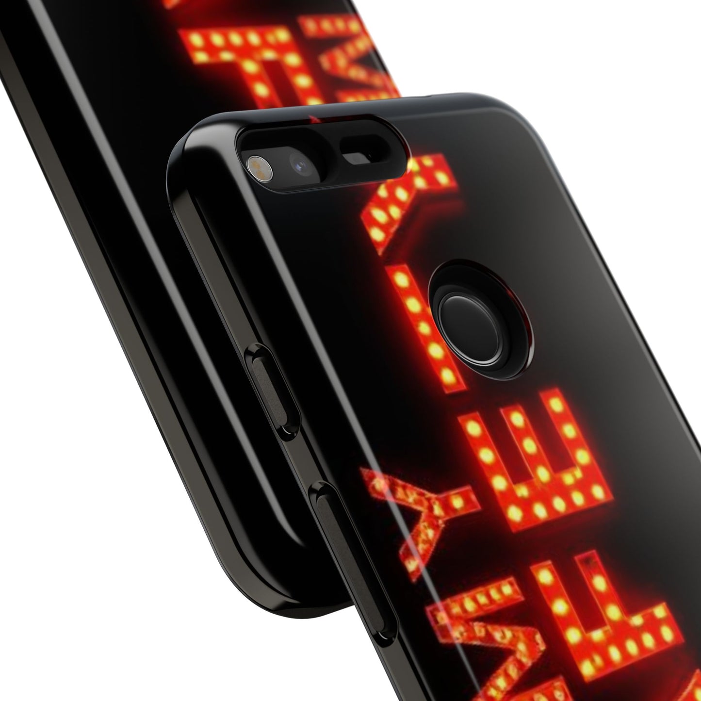 Vibrant Phone Case: 'MY SAFETY' Design for Protection and Style