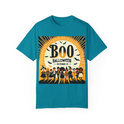 Funny HALLOWEEN T-shirt: Unisex Garment-Dyed T-shirt