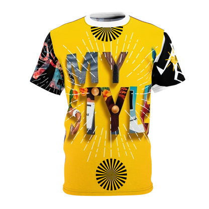 Unisex Cut & Sew Tee - 'MY STYLE' Graphic | Bold & Colorful Fashion Statement for Trendsetters