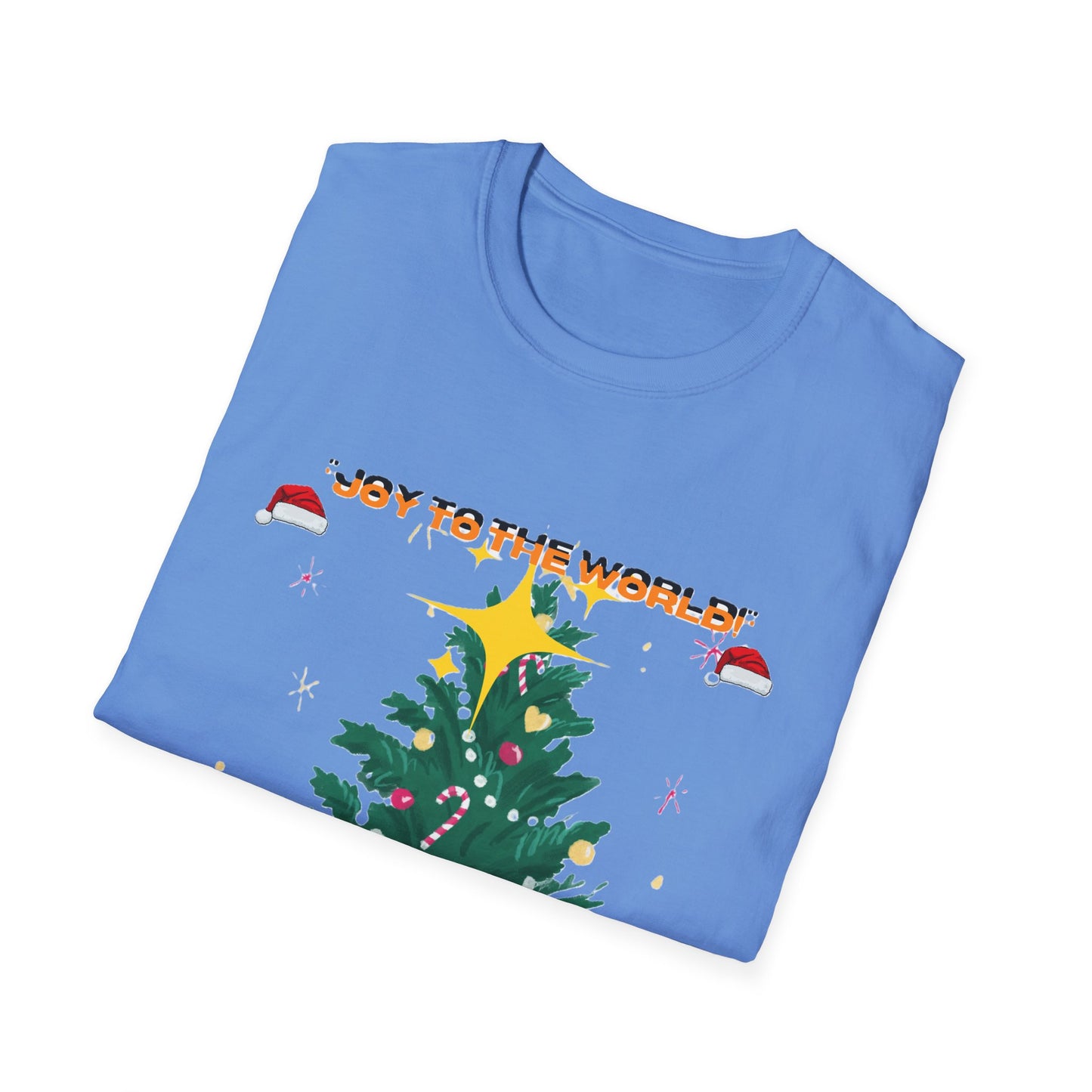 "Festive Christmas Unisex Softstyle T-Shirt | Exclusive Artify Design Holiday Apparel"