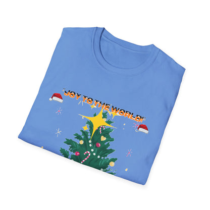 "Festive Christmas Unisex Softstyle T-Shirt | Exclusive Artify Design Holiday Apparel"