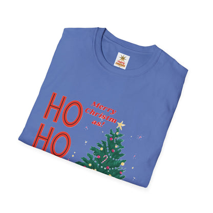 "Festive Christmas Unisex Softstyle T-Shirt | Exclusive Artify Design Holiday Apparel"