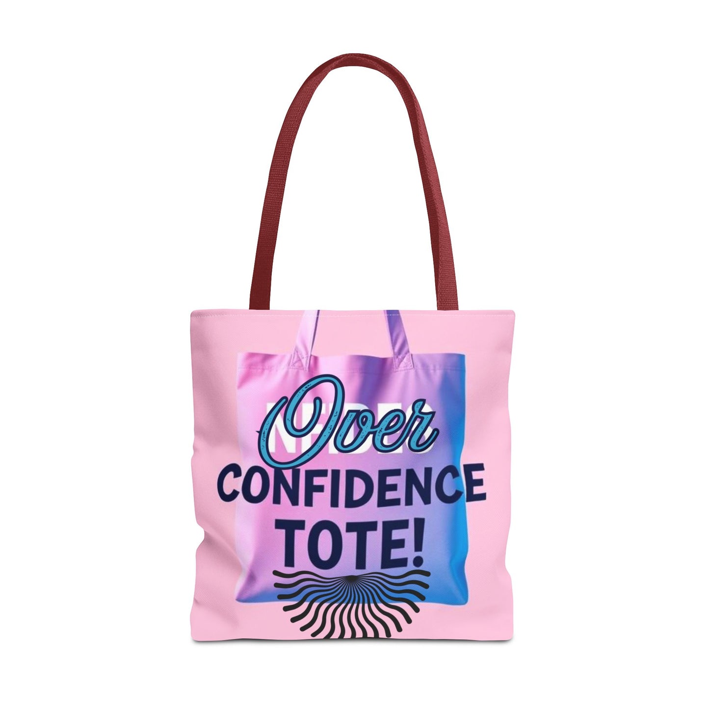 Over Confidence Tote Bag - Stylish & Fun Carryall for Self-Expression