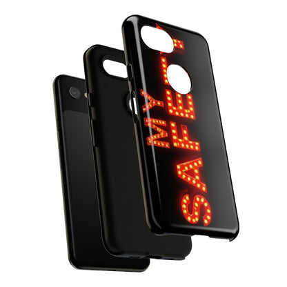 Vibrant Phone Case: 'MY SAFETY' Design for Protection and Style