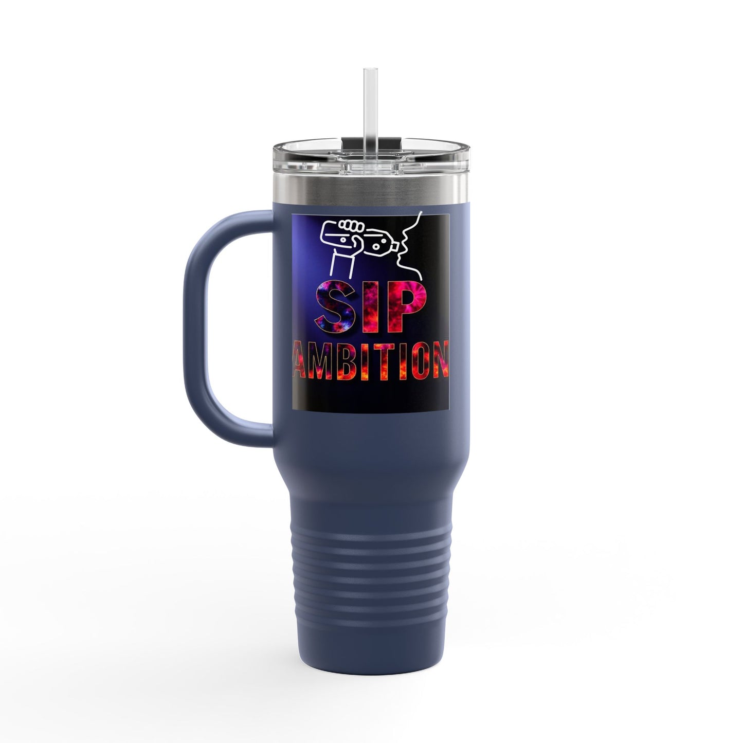 Insulated Travel Mug - Stay Fresh Design, 40oz Perfect for On-the-Go Hydration