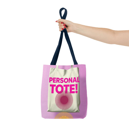 Personal Tote Bag - Vibrant & Fun Large Carry-All for Everyday Use