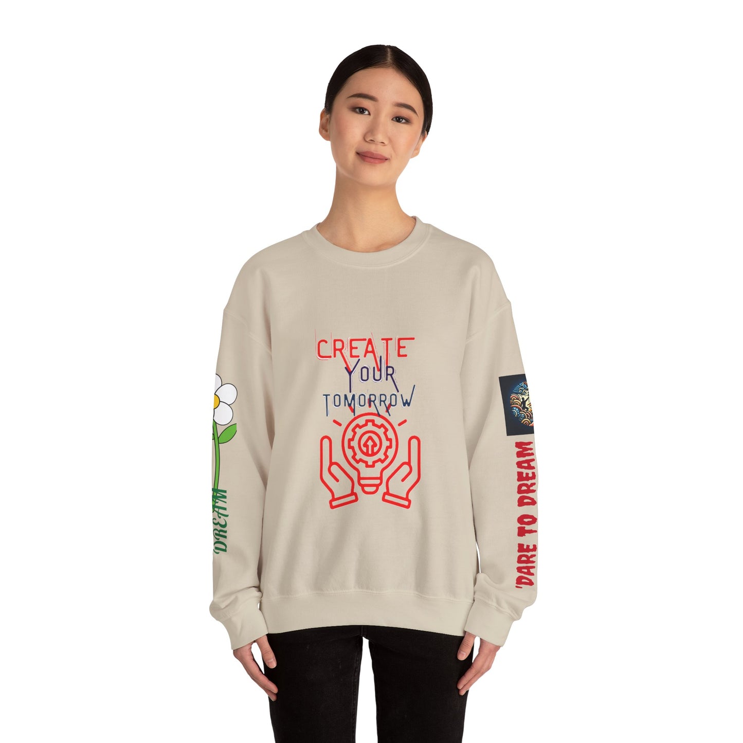 Unisex Heavy Blend™ Crewneck Sweatshirt | Youth Inspiring Graphic Design