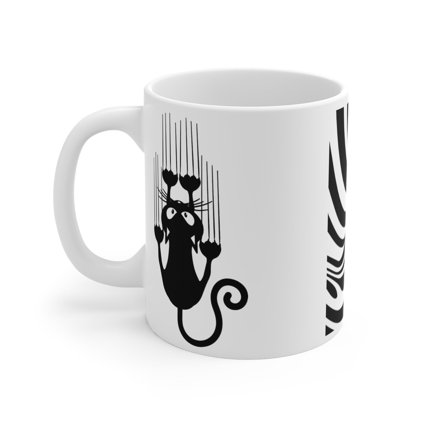 Classic White Ceramic Mug | Unique & Appropriate for Use and Gifts