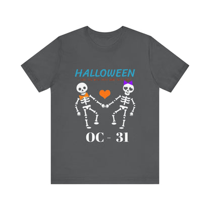 Funny Halloween Tee: Unisex Jersey Short Sleeve Tee