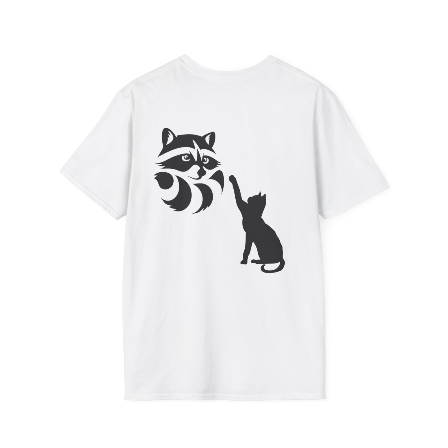 Cat T-shirt: Unisex Softstyle T-Shirt